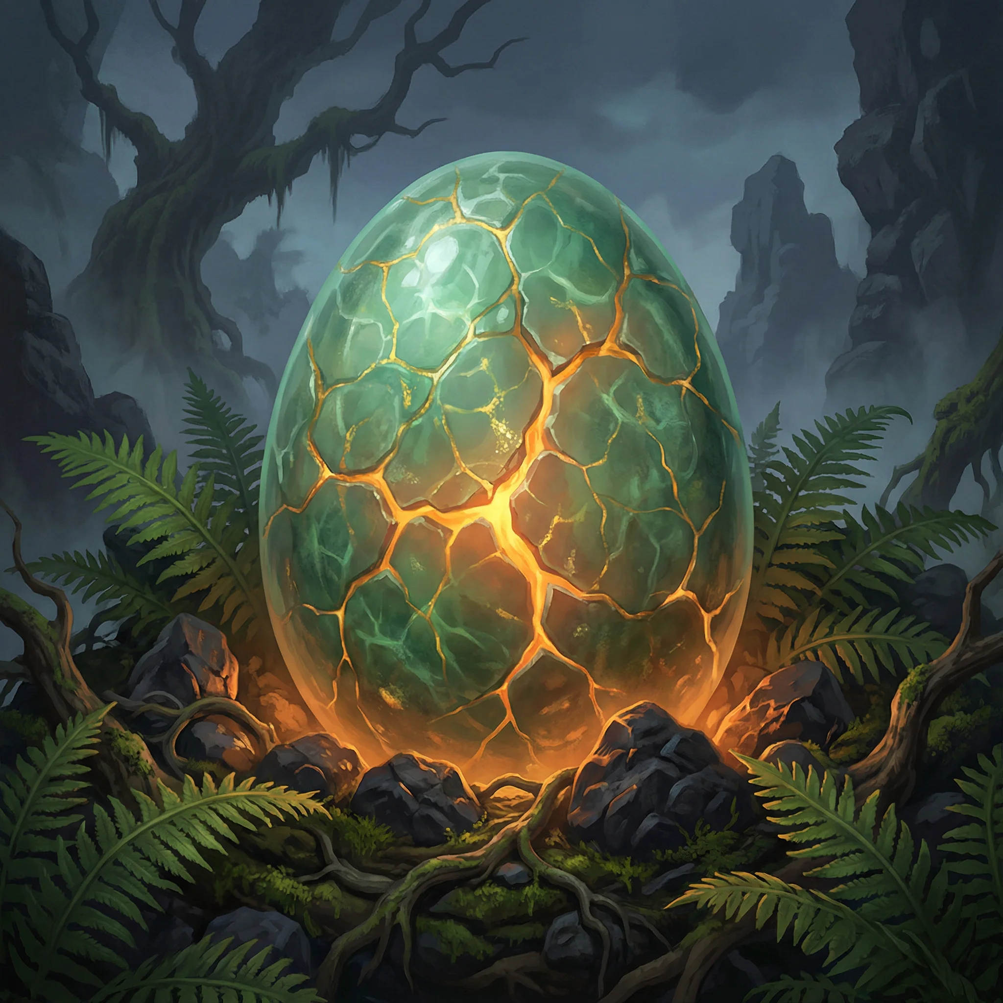 翡翠恐龙蛋，蕴含丛林力量的 天下棋牌 史前孵化之选